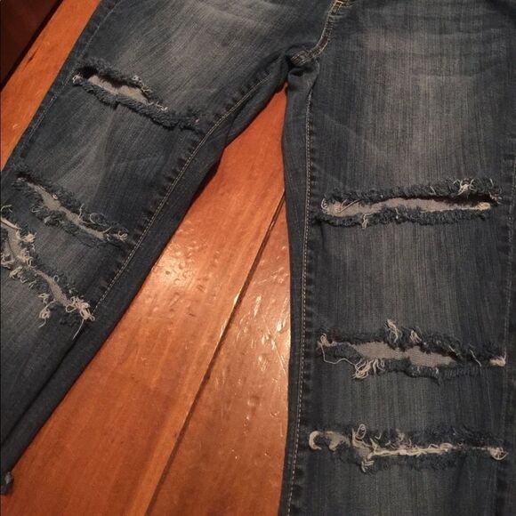 Girls Aeropostale Jean shorts size 13-14 - Picture 5 of 6